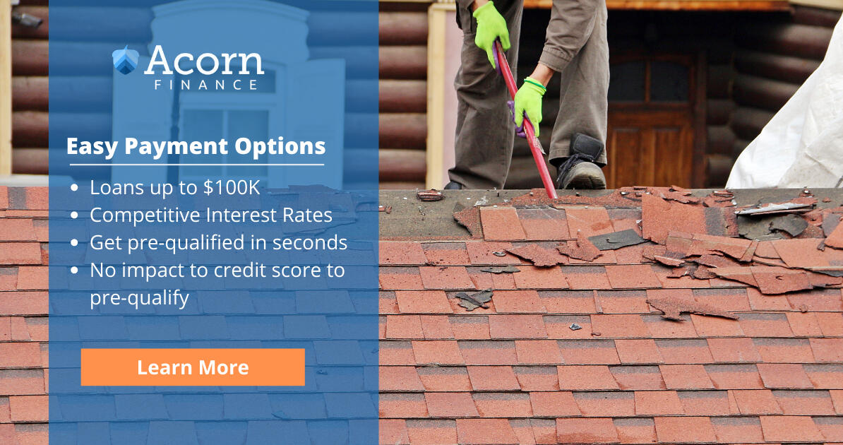 Roofing Financing financing