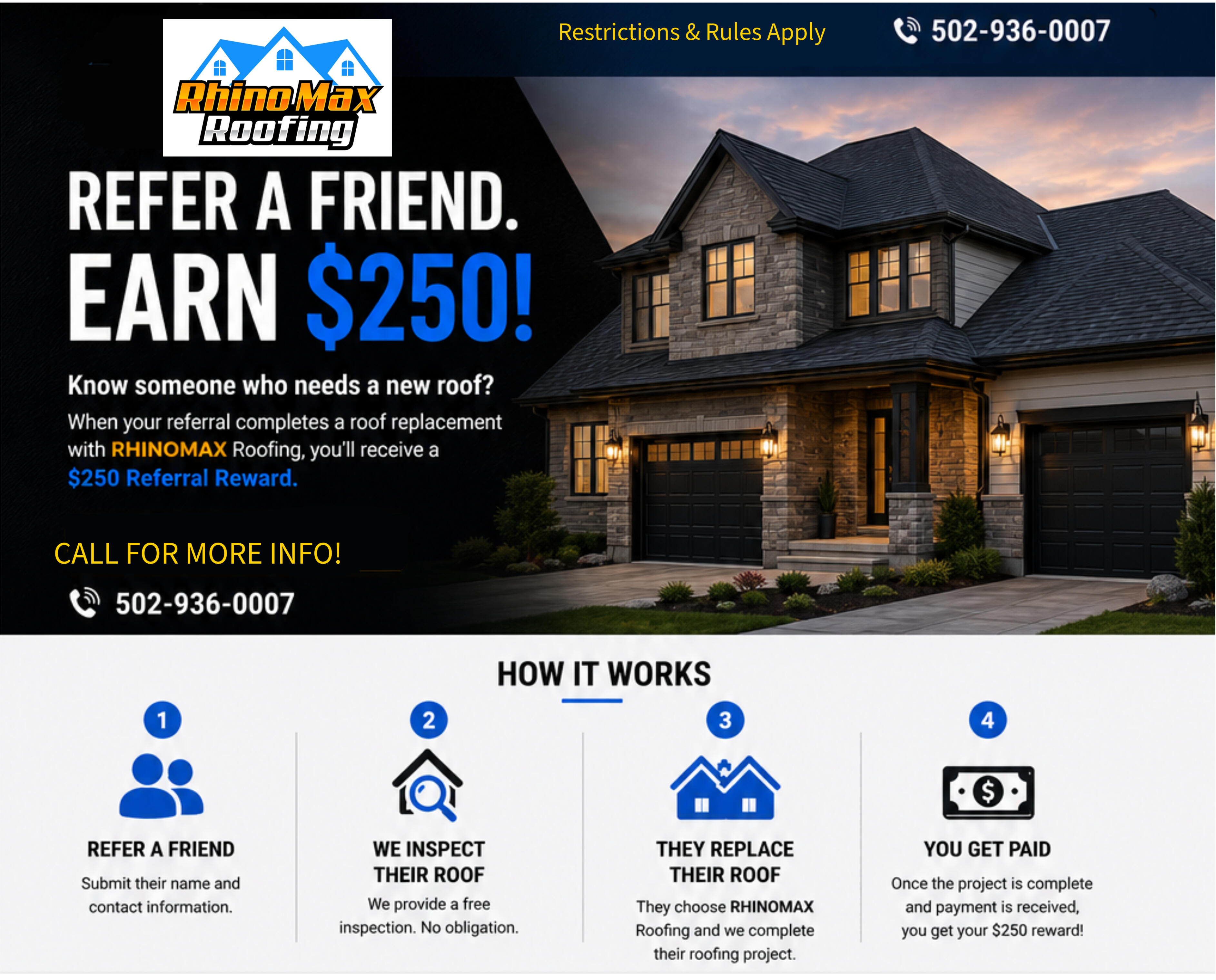 Roof Financing in Louisville